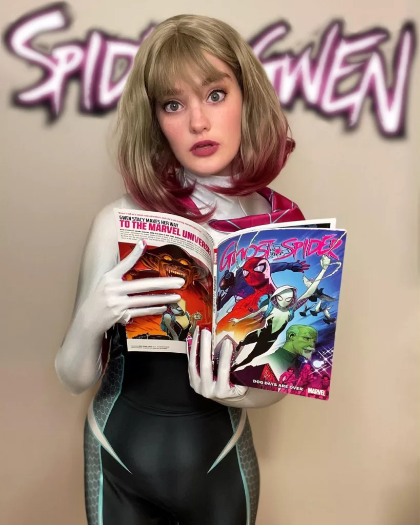 spider-gwen cosplay by gracet-cosplay