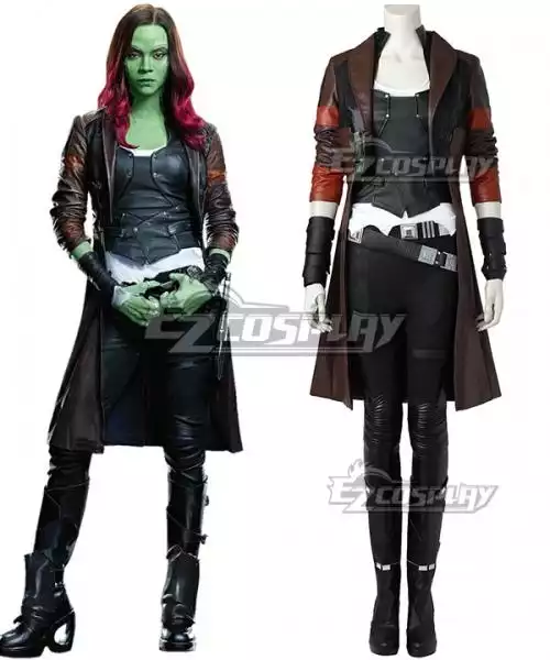 Authentic Gamora Cosplay Costume