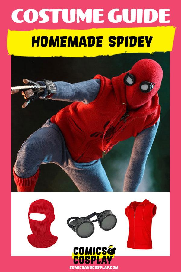 Homemade Spider Man Suit From Homecoming DIY Cosplay Costume Ideas Homemade Spider Man Suit From Homecoming DIY Cosplay Costume Ideas