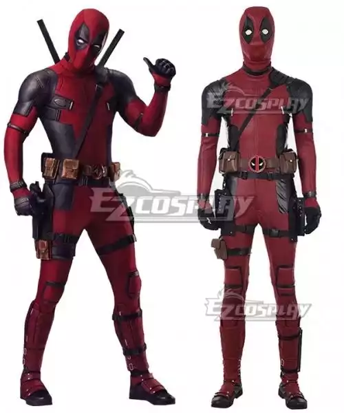 Authentic Deadpool Cosplay Costume