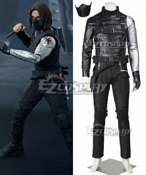 High Quality Winter Soldier Cosplay Costume