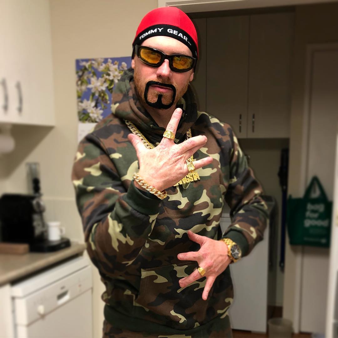 Ali G Costume Ideas DIY Cosplay w/ Jumpsuit & Gold Chain