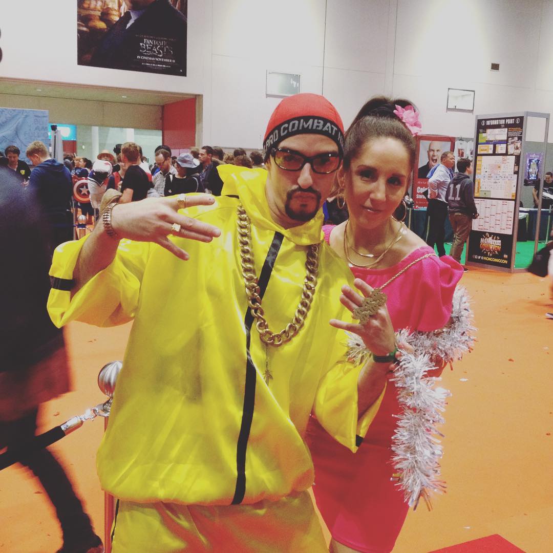 Ali G Costume Ideas DIY Cosplay w/ Jumpsuit & Gold Chain