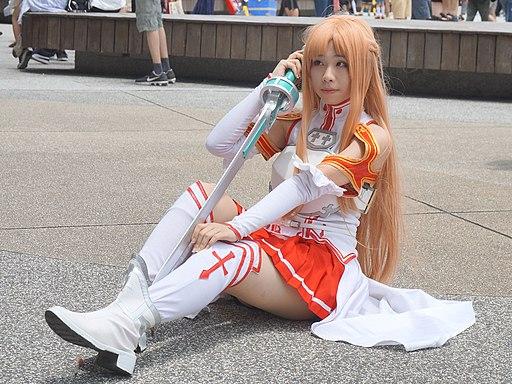 cosplayer of asuna