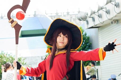 cosplayer of megumin