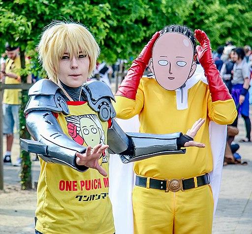 genos saitama one punch man