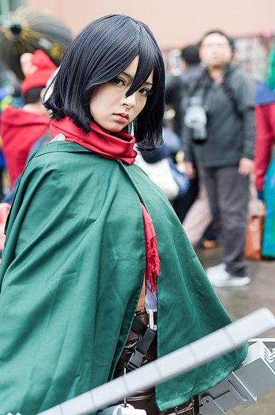 mikasa ackerman cosplay