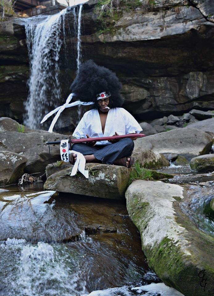 afro samurai cosplay