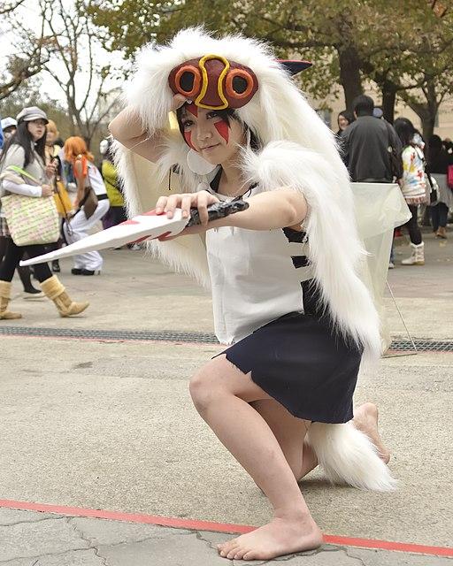 princess mononoke san cosplay