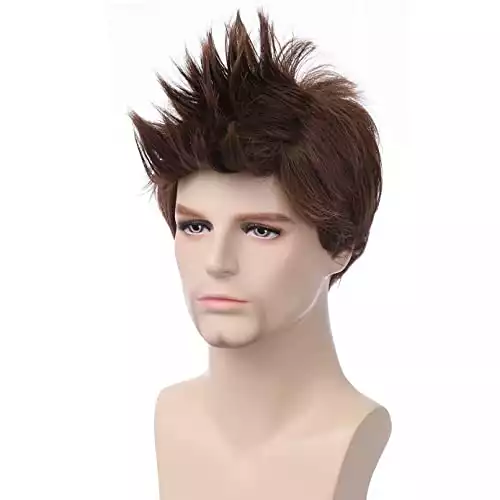 BERON Light Brown Short Wig for Cosplay