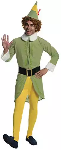 Rubie's Men's Movie Buddy The Elf Costume, As Shown, X-Large