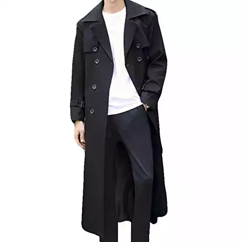 Pantete Man’s Double Breasted Trench Coat