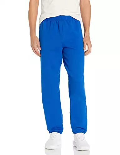Hanes Men's EcoSmart Non-Pocket Sweatpant - Royal Blue