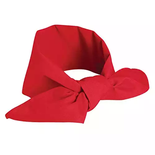 Red Kap Chef DesignsNeckerchief, Red, 40x20