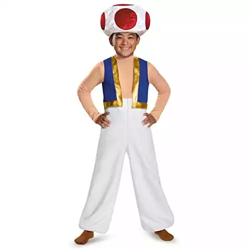 Toad Deluxe Costume, Large (10-12)