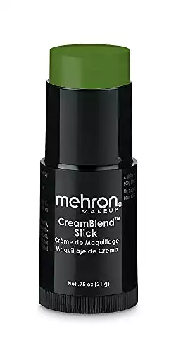 Mehron Makeup CreamBlend Stick - Body Paint (.75 oz) (Green)