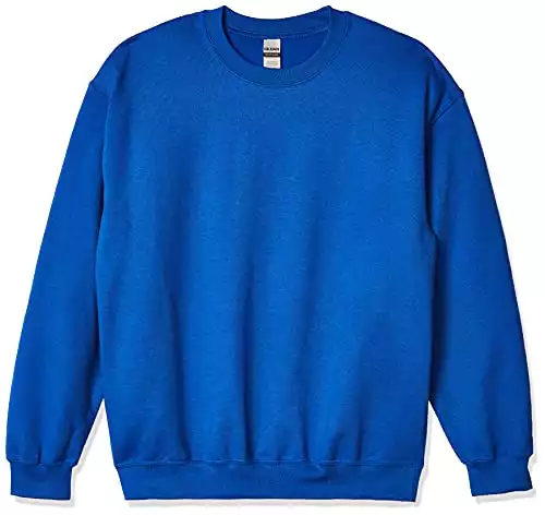 Gildan Men's Fleece Crewneck Sweatshirt - Royal Blue