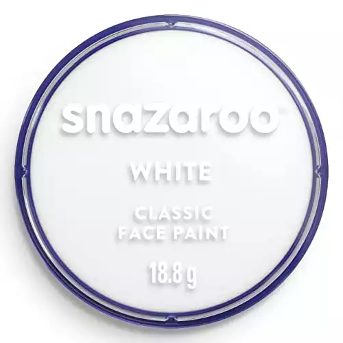 Snazaroo Classic Face and Body Paint, 18ml, White, 0.66 Oz