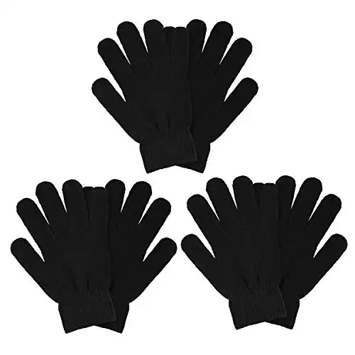 MENOLY 3 Pairs Winter Magic Gloves
