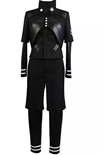 Ya-cos Halloween Men's Tokyo Ghoul Ken Kaneki Jumpsuit Battle Uniform
