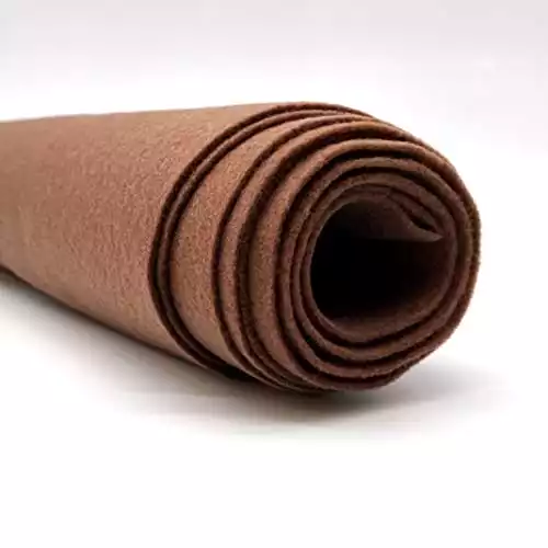 Acrylic Felt Fabric 72 inches Wide by 36 inches Long - Craft Felt for DIY Projects, Costumes, Decoration, Holidays - 1 Yard, Light Brown