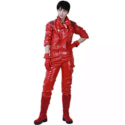Cosplay.fm Men's Anime Cosplay Costume Motorcycle Jacket With Pants