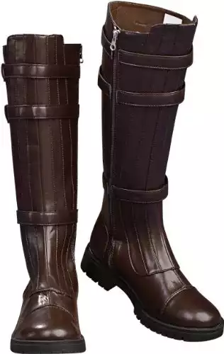 Rubie's Men's Star Wars Anakin Skywalker Costume Boots, Brown, Large