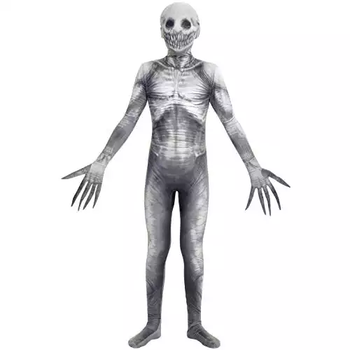 Morphsuits The Rake Urban Legends Kids Morphsuit Costume - size Large 4'-4'6 (120cm-137cm) Costume, Black