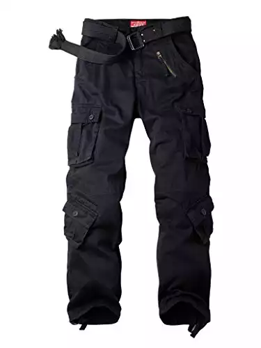 AKARMY Men's Cotton Casual Military Cargo Pants