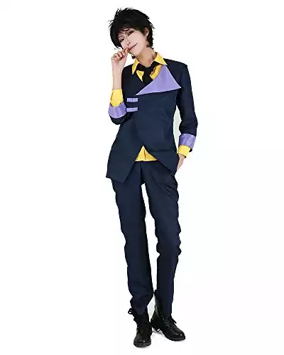 miccostumes Men's Spike Spiegel Cosplay Costume (Men l) Black