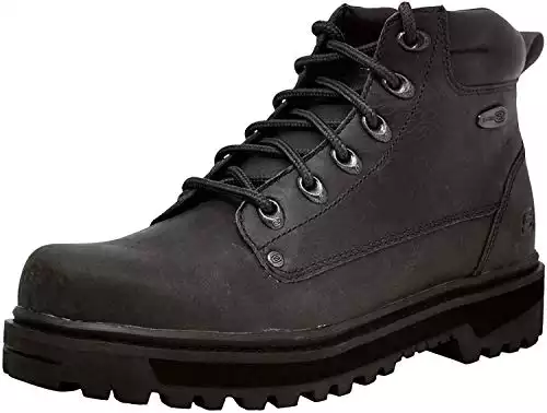 Skechers Men's Pilot Utility Boot,Black,10 M US