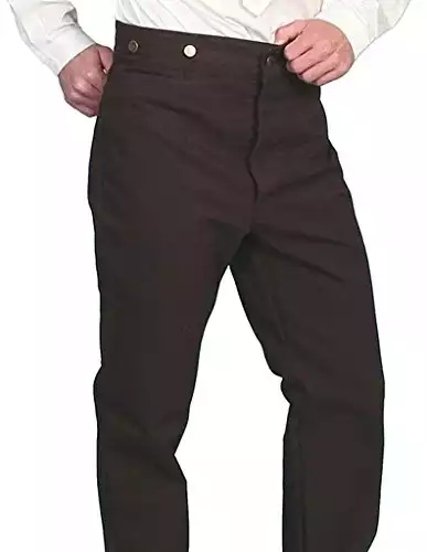 Scully Men's Rangewear Canvas Pant, Walnut, 34
