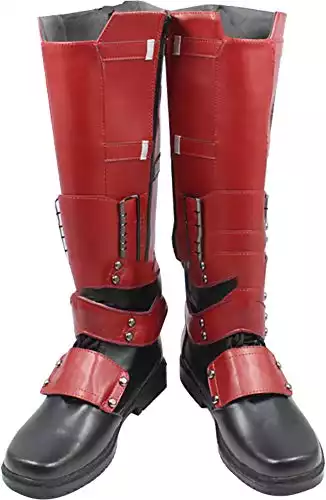 Cosplay Boots Boot Shoes Shoe for Deadpool Wade Winston Wilson