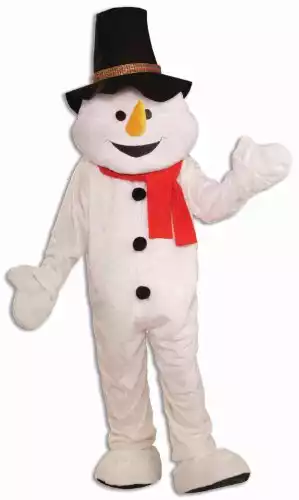 Forum Novelties Men's Plush Snowman Mascot Adult Costume