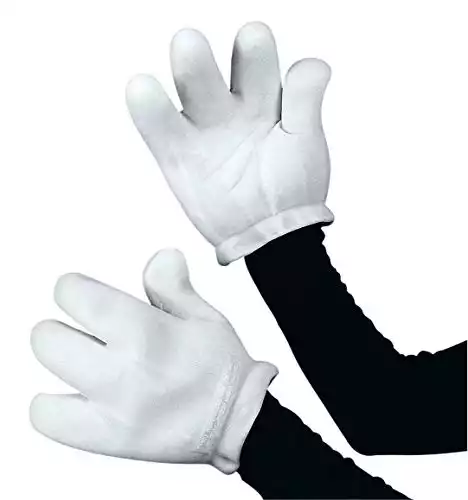 Adult Vinyl Cartoon Character Gloves