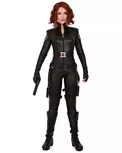 Cosplay.fm Women's Widow Universe Space Cosplay Costume Bodysuit (M)