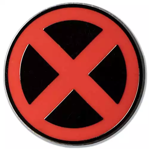 Ata-Boy Marvel Comics X-Men Logo 1" Full Color Enamel Pin