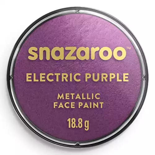 Snazaroo Classic Face and Body Paint, 18ml, Metallic Purple