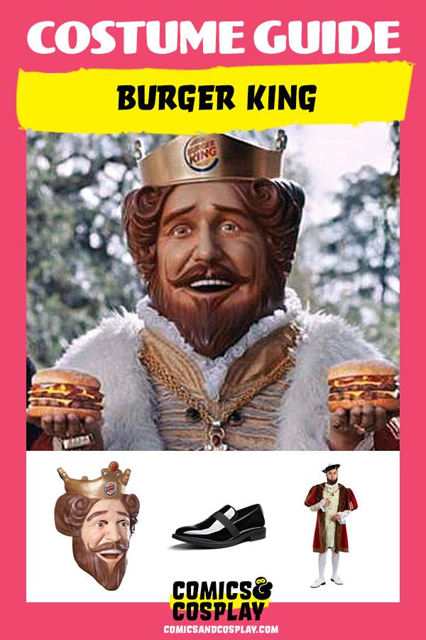 Burger king store costume