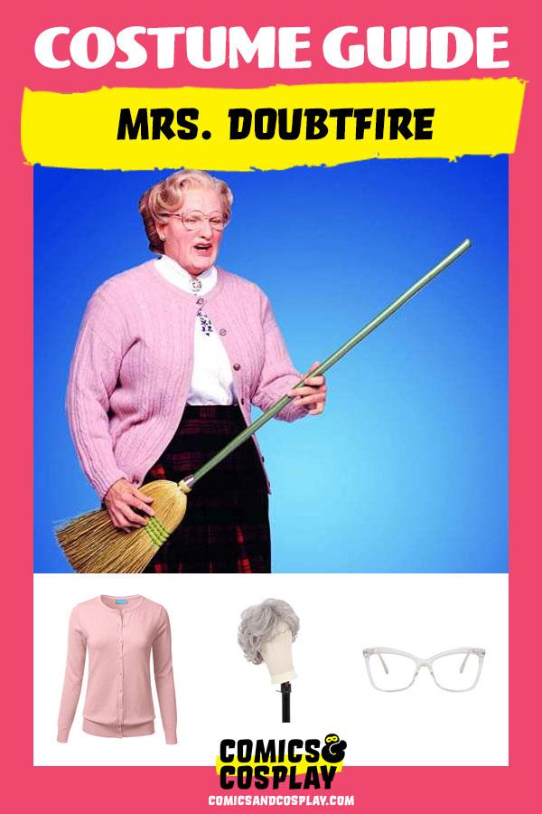 mrs doubtfire costume diy