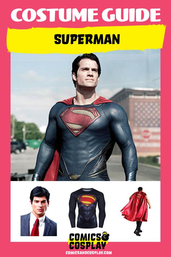 superman costume guide diy