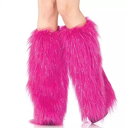 Leg Avenue Women's faux faux furry Festival Leg Warmers