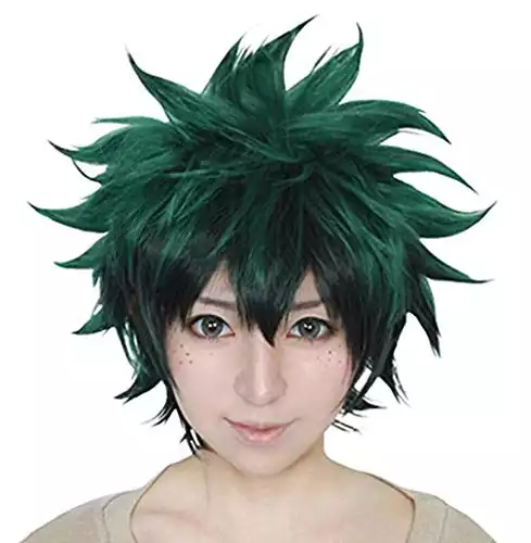 Green Cosplay Wig