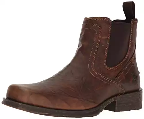 Ariat mens Midtown Rambler Western Boot , Barn Brown