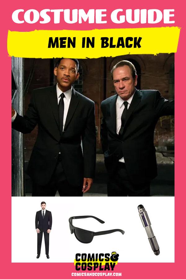 men in black costume guide