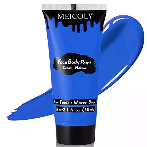 MEICOLY Cream Blue Face Body Paint