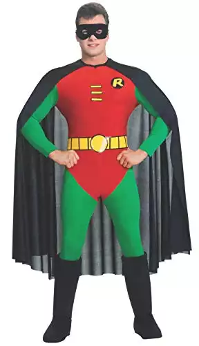 Rubie's mens Classic DC Batman Comics Deluxe Robin Adult Sized Costume