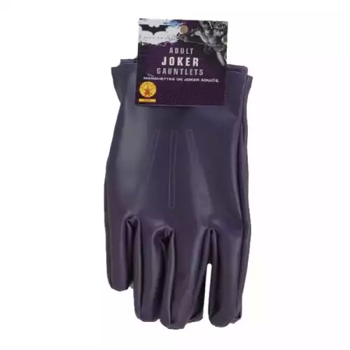 Rubie's Adult Joker Gloves Standard Purple