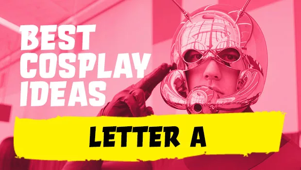 90 Letter A Costume Ideas