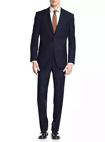 GN GIORGIO NAPOLI Men's Two Button 2 Piece Modern Classic Fit Suit